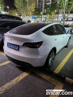 Tesla Model Y Standard RANGE 2021 года из Южной Кореи