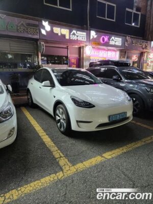 Tesla Model Y Standard RANGE 2021 года из Южной Кореи
