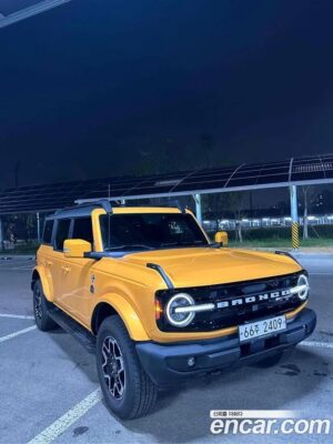 Ford Bronco 2.7 OUTER BANKS 2022 года из Южной Кореи