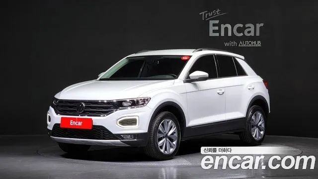Volkswagen T-Roc 2.0 TDI Style 2021 года из Кореи
