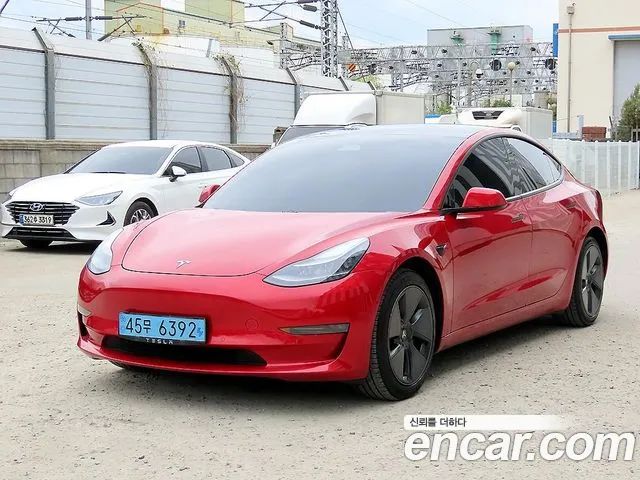 Tesla Model 3 LONG RANGE 2021 года из Кореи