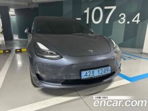 Tesla Model 3 LONG RANGE 2022 года из Южной Кореи