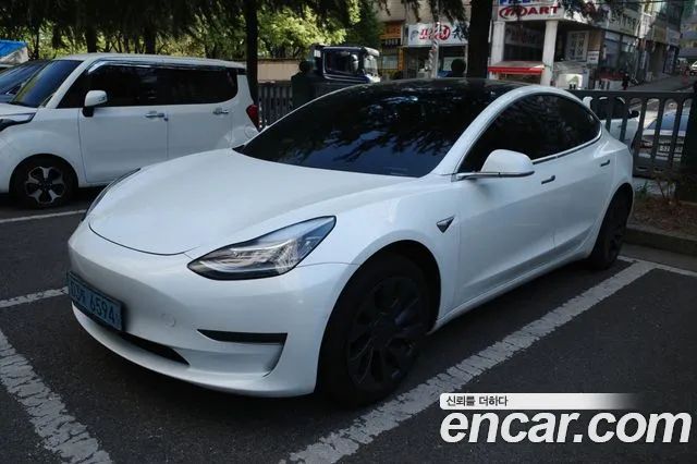 Tesla Model 3 Standard RANGE Plus 2020 года из Кореи