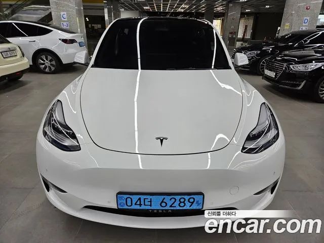 Tesla Model Y LONG RANGE 2022 года из Кореи