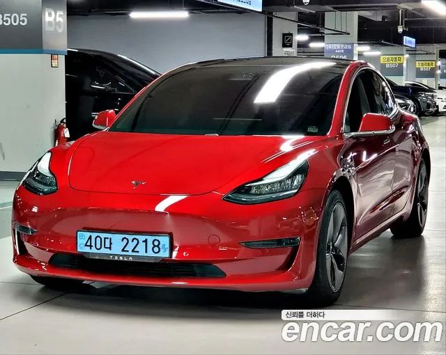 Tesla Model 3 Standard RANGE Plus 2020 года из Кореи
