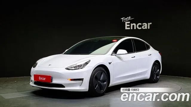 Tesla Model 3 Standard RANGE Plus 2020 года из Кореи