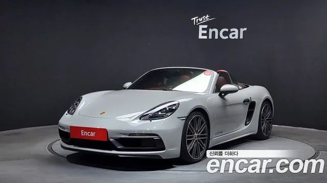 Porsche 718 4.0 GTS 2021 года из Кореи