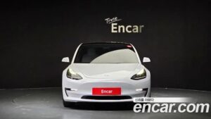 Tesla Model 3 LONG RANGE 2022 года из Южной Кореи