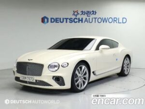 Bentley Continental 4.0 GT 2021 года из Южной Кореи