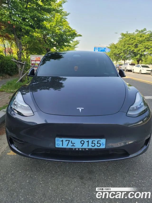 Tesla Model Y Standard RANGE 2021 года из Кореи