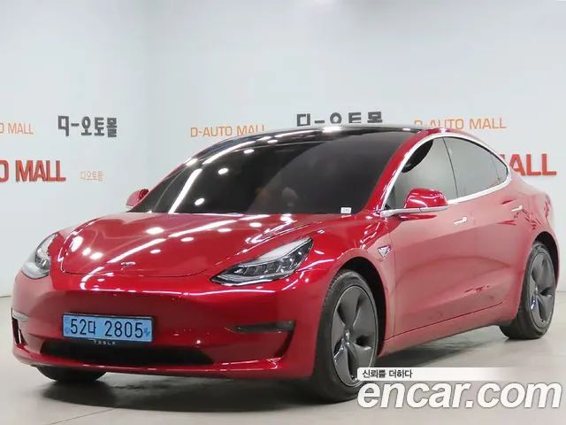 Tesla Model 3 LONG RANGE 2020 года из Кореи