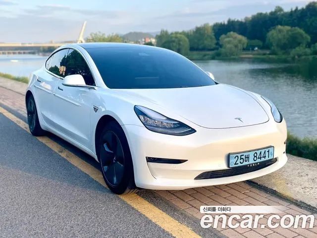 Tesla Model 3 Standard RANGE Plus 2020 года из Кореи