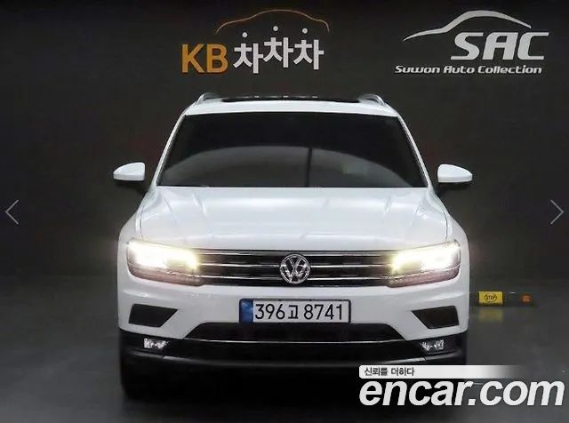 Volkswagen Tiguan 2.0 TDI 4motion Prestige 2020 года из Кореи