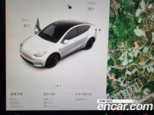 Tesla Model Y LONG RANGE 2022 года из Южной Кореи