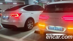 Tesla Model Y LONG RANGE 2022 года из Южной Кореи