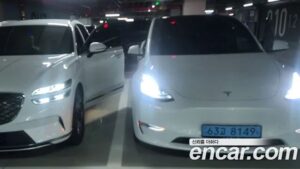 Tesla Model Y LONG RANGE 2022 года из Южной Кореи