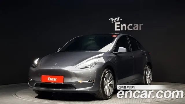 Tesla Model Y LONG RANGE 2022 года из Кореи