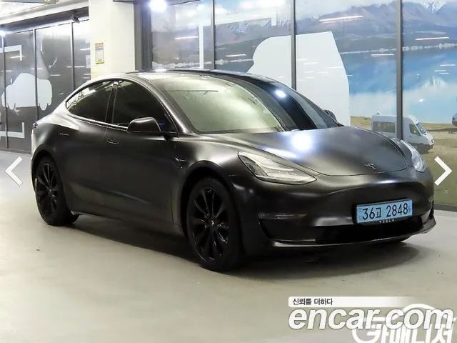 Tesla Model 3 LONG RANGE 2020 года из Кореи