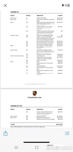 Porsche Macan 2.9 GTS 2021 года из Южной Кореи