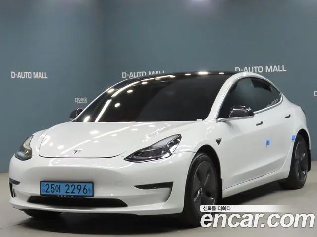 Tesla Model 3 LONG RANGE 2020 года из Кореи
