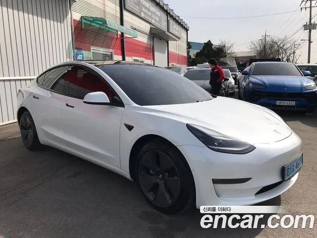 Tesla Model 3 LONG RANGE 2021 года из Кореи