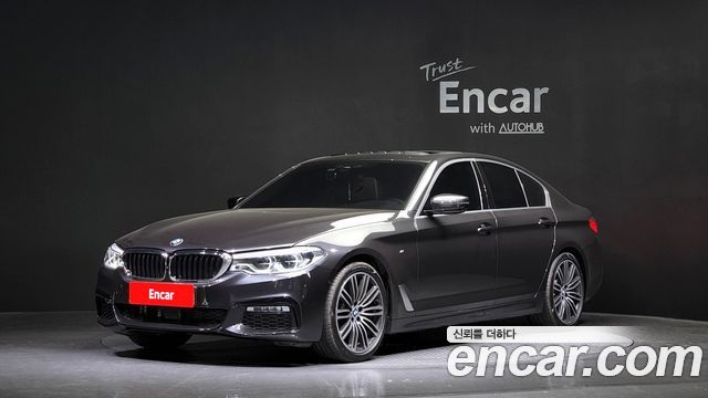 BMW 5-Series 520d M Sport Plus 2020 года из Кореи