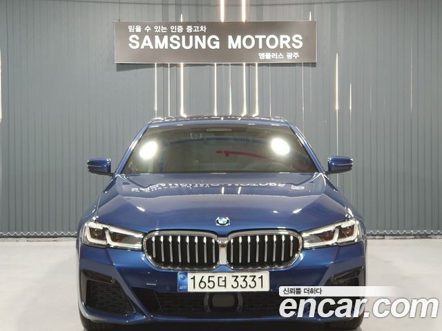 BMW 5-Series 530e M Sport 2021 года из Кореи