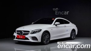 Mercedes-Benz C-Class C43 AMG 4MATIC Coupe 2020 года из Южной Кореи