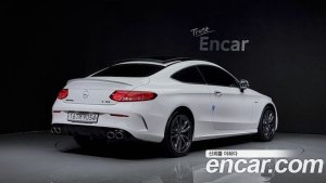 Mercedes-Benz C-Class C43 AMG 4MATIC Coupe 2020 года из Южной Кореи