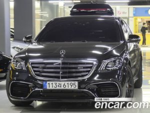 Mercedes-Benz S-Class S63 AMG 4MATIC+ 2020 года из Южной Кореи