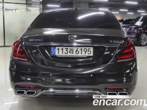 Mercedes-Benz S-Class S63 AMG 4MATIC+ 2020 года из Южной Кореи