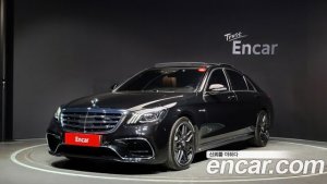 Mercedes-Benz S-Class S63 AMG 4MATIC+ 2020 года из Южной Кореи