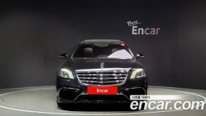 Mercedes-Benz S-Class S63 AMG 4MATIC+ 2020 года из Южной Кореи