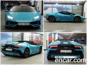 Lamborghini Huracan EVO 5.2 SPYDER 2020 года из Южной Кореи