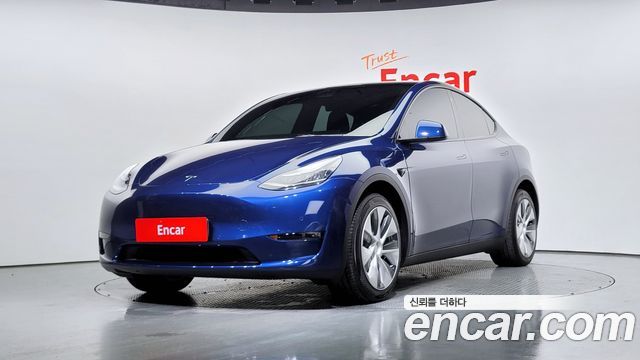 Tesla Model Y LONG RANGE 2021 года из Кореи