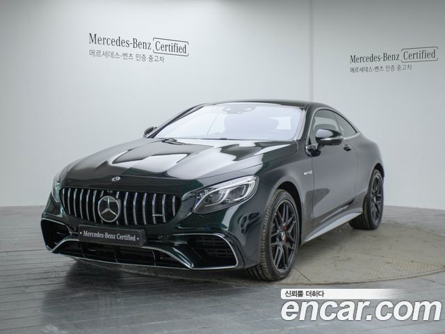 Mercedes-Benz S-Class S63 AMG 4MATIC+ Coupe 2020 года из Кореи