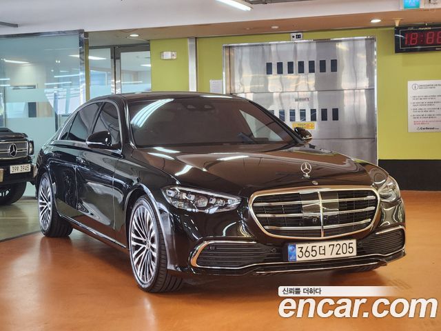 Mercedes-Benz S-Class S580L 4MATIC 2021 года из Кореи