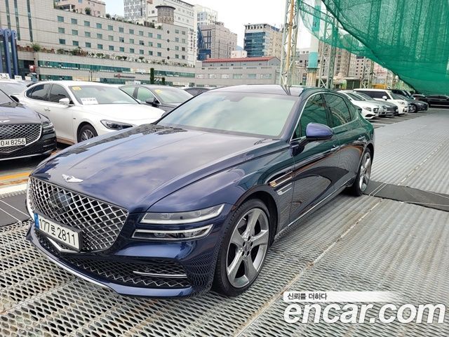 Genesis G80 Бензин 2.5 Turbo AWD 2021 года из Кореи