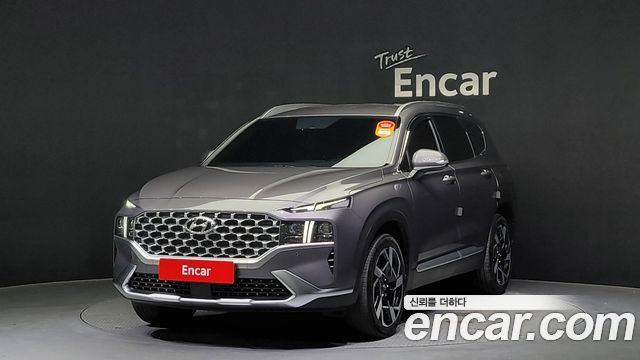 Hyundai Santafe Дизель 2.2 2WD 2021 года из Кореи