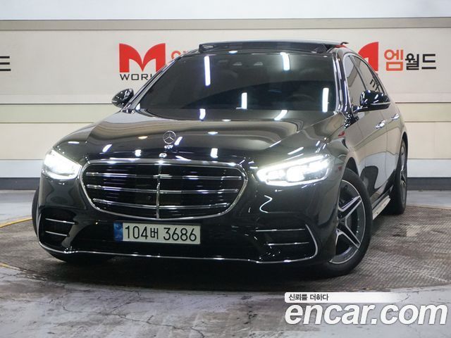 Mercedes-Benz S-Class S400 d 4MATIC 2021 года из Кореи