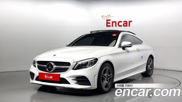 Mercedes-Benz C-Class C200 Coupe 2021 года из Кореи