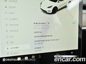 Tesla Model Y LONG RANGE 2021 года из Южной Кореи