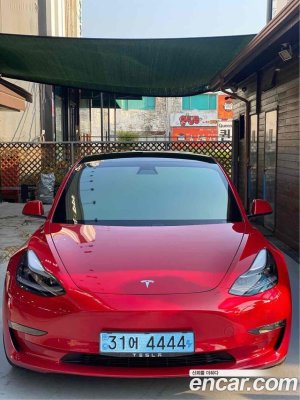 Tesla Model 3 LONG RANGE 2021 года из Южной Кореи