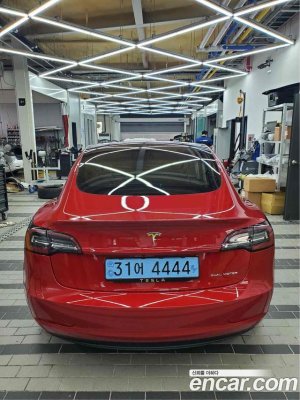 Tesla Model 3 LONG RANGE 2021 года из Южной Кореи