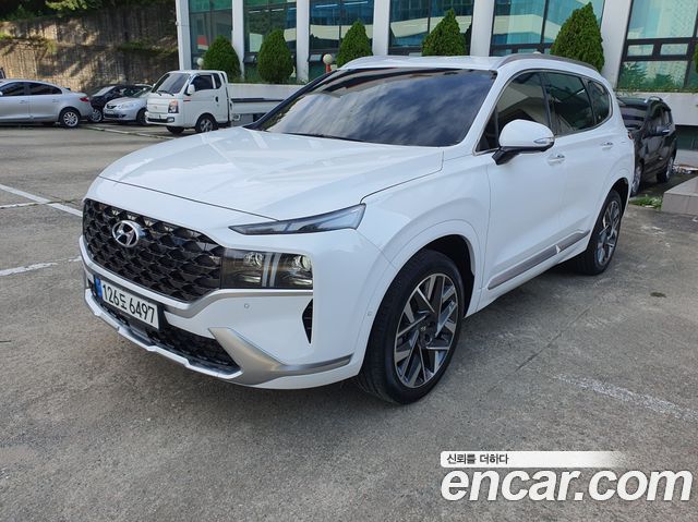 Hyundai Santafe Дизель 2.2 2WD 2021 года из Кореи