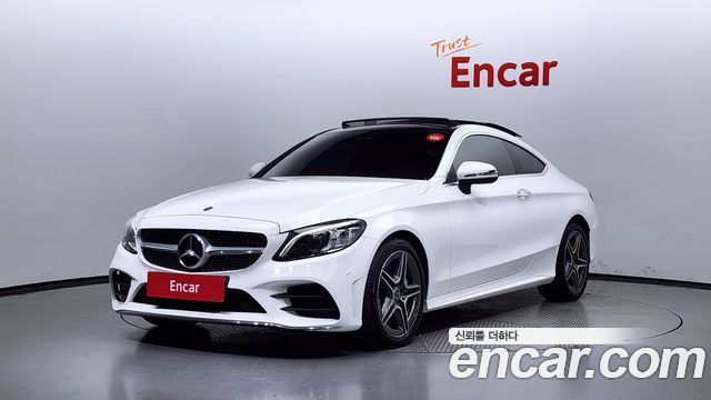 Mercedes-Benz C-Class C200 Coupe 2020 года из Кореи