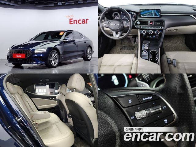Genesis G70 Бензин 2.0T 2WD 2021 года из Кореи