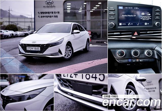 Hyundai AVANTE 1.6 2021 года из Кореи