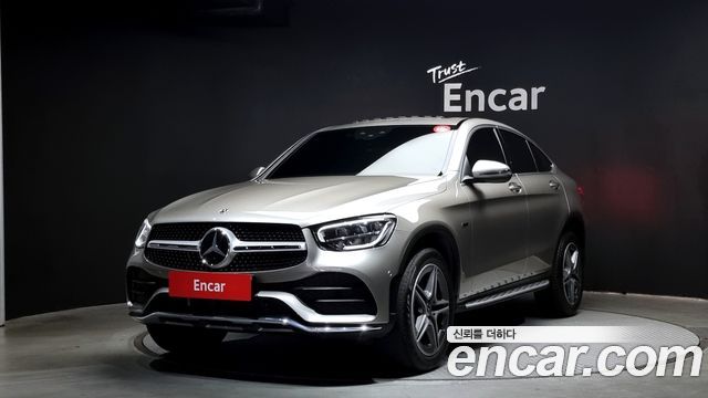 Mercedes-Benz GLC-Class GLC300e 4MATIC Coupe 2021 года из Кореи