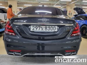 Mercedes-Benz S-Class S63 AMG 4MATIC+ 2020 года из Южной Кореи